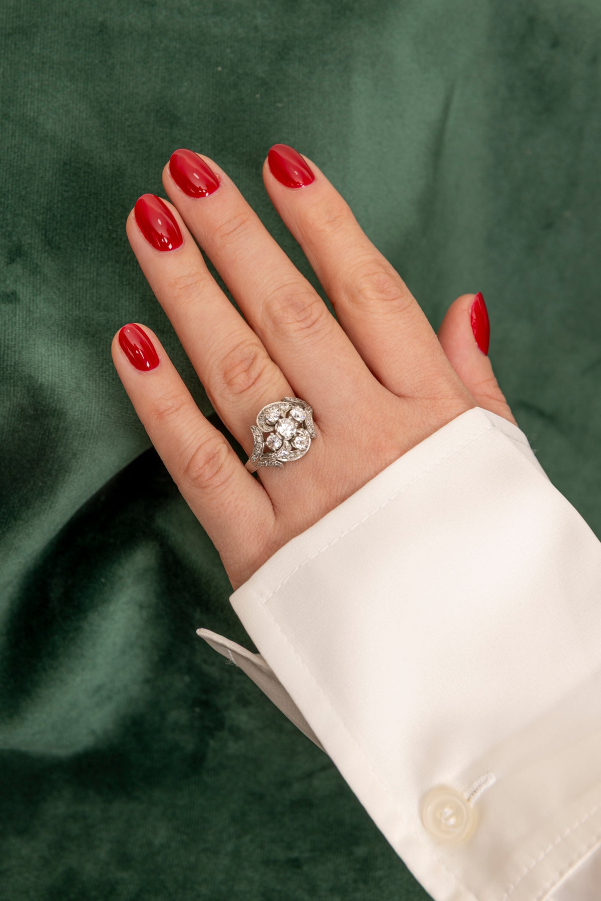 Sortija Vintage´50 de Diamantes