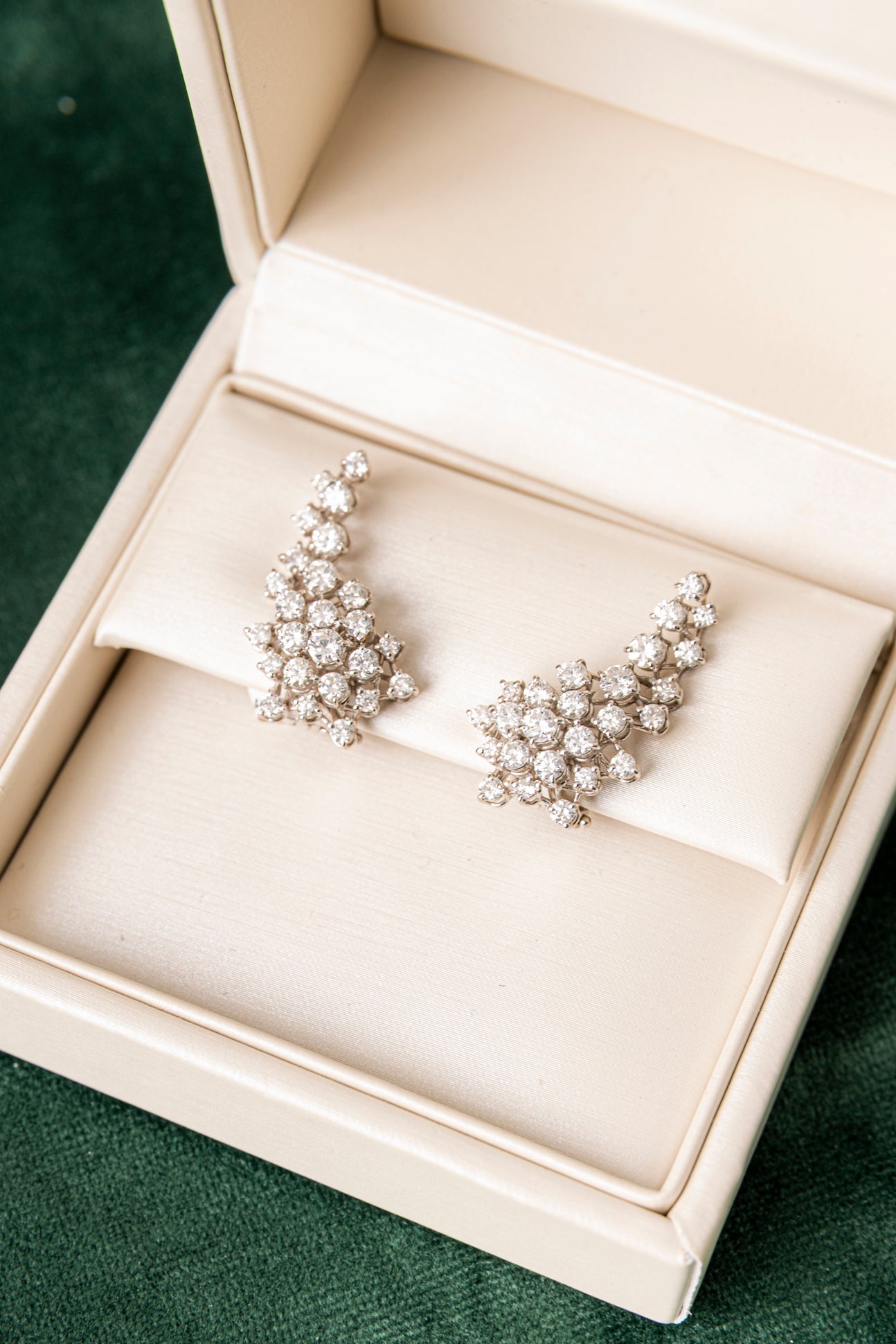 Pendientes Trepadores de Diamantes