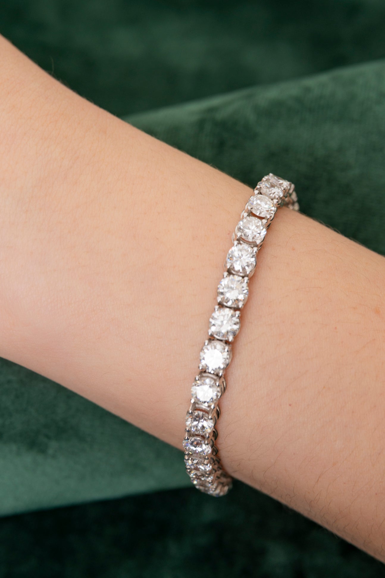 Pulsera Riviere de Diamantes