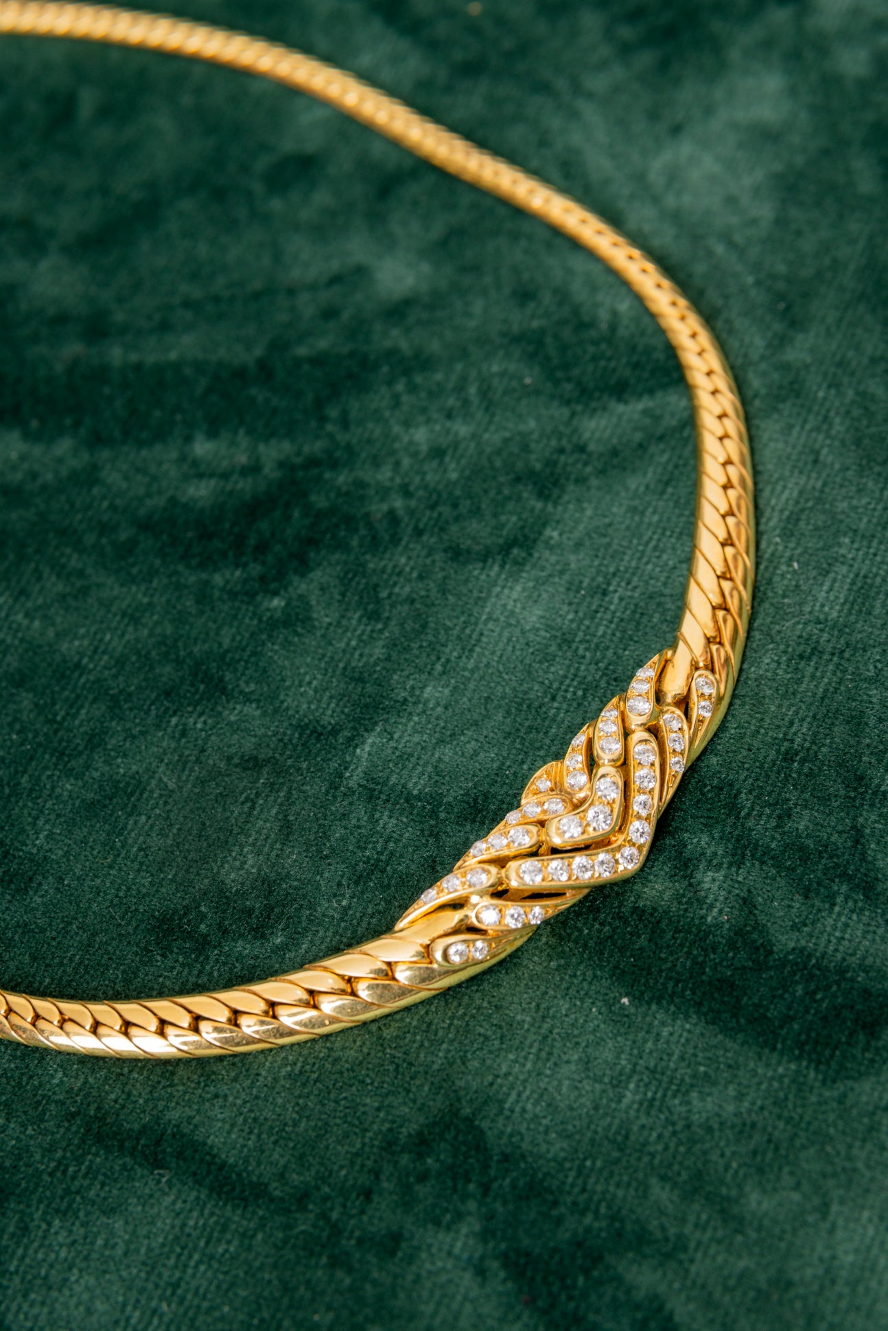 Gargantilla Años´80 de Diamantes