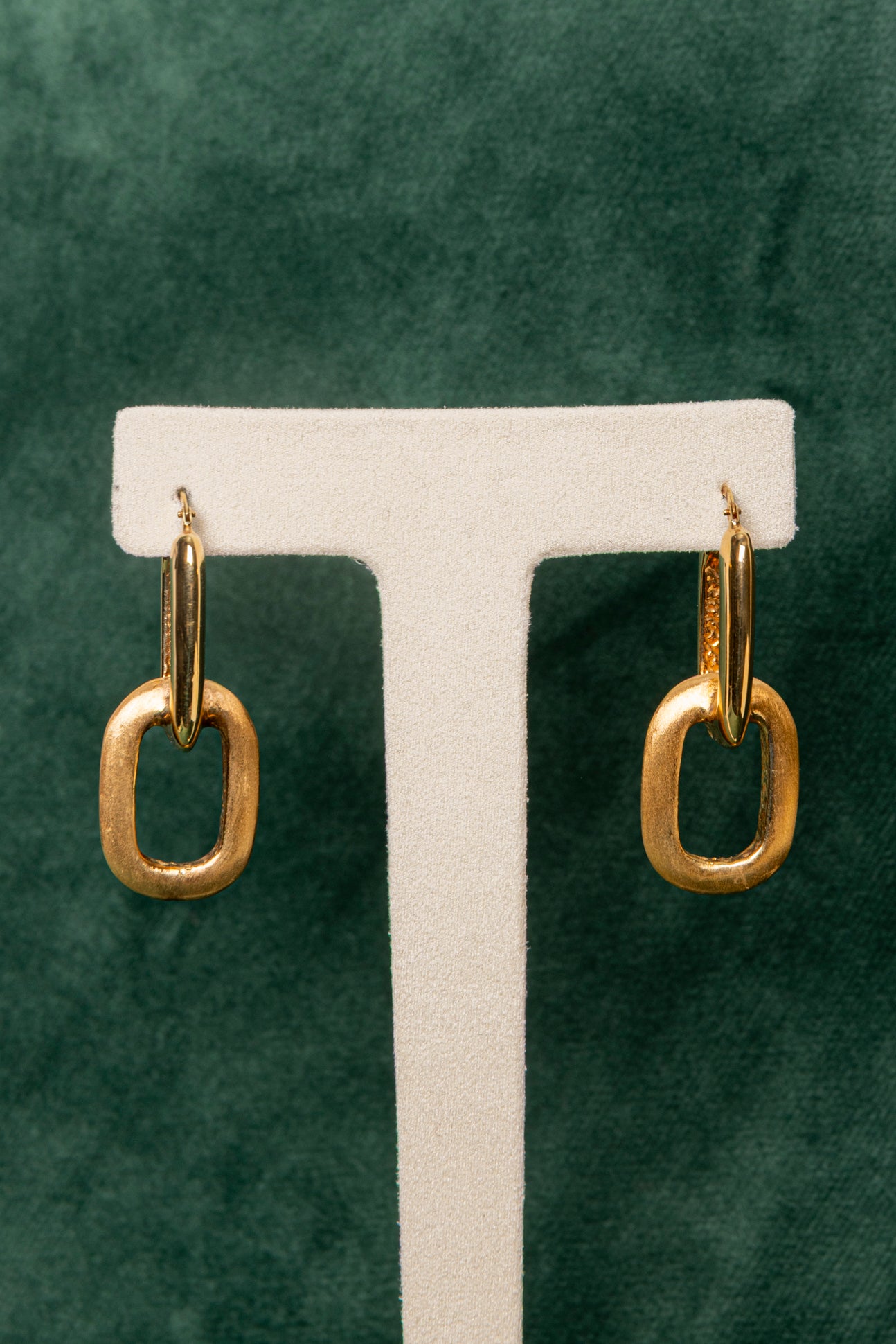 Pendientes Largos de Oro 18k