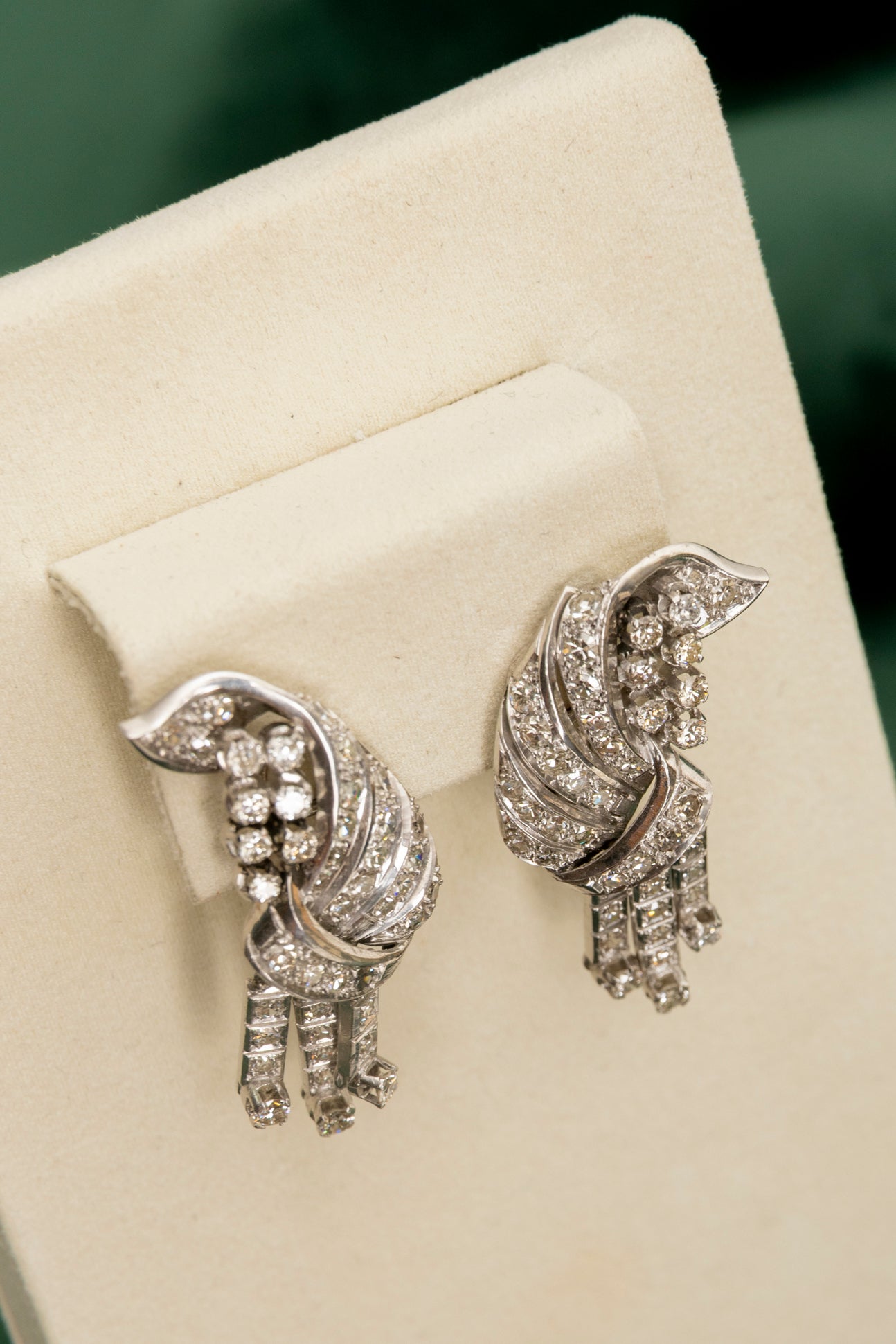 Pendientes Vintage Trepadores de Diamantes