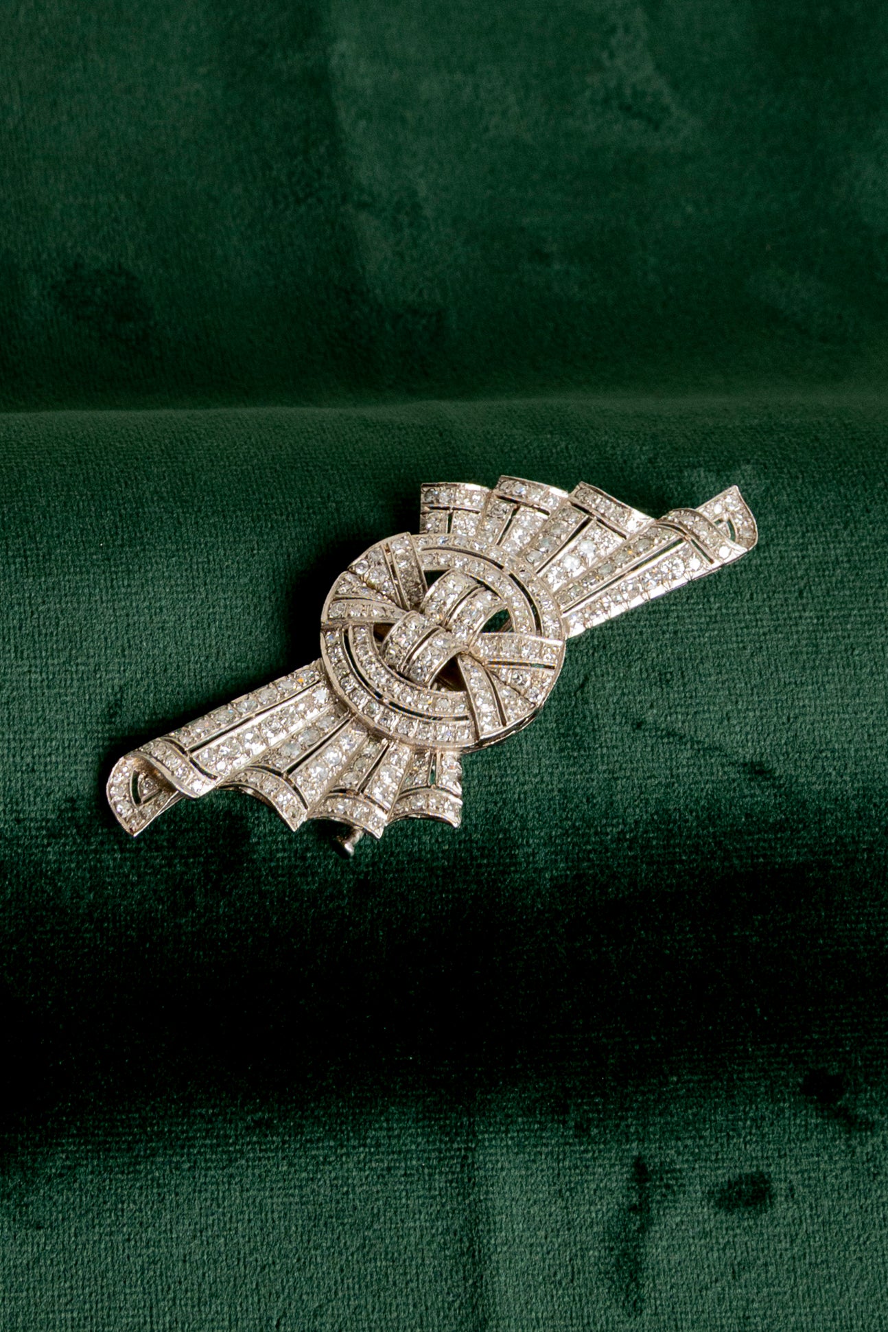 Broche Desmontable de Diamantes