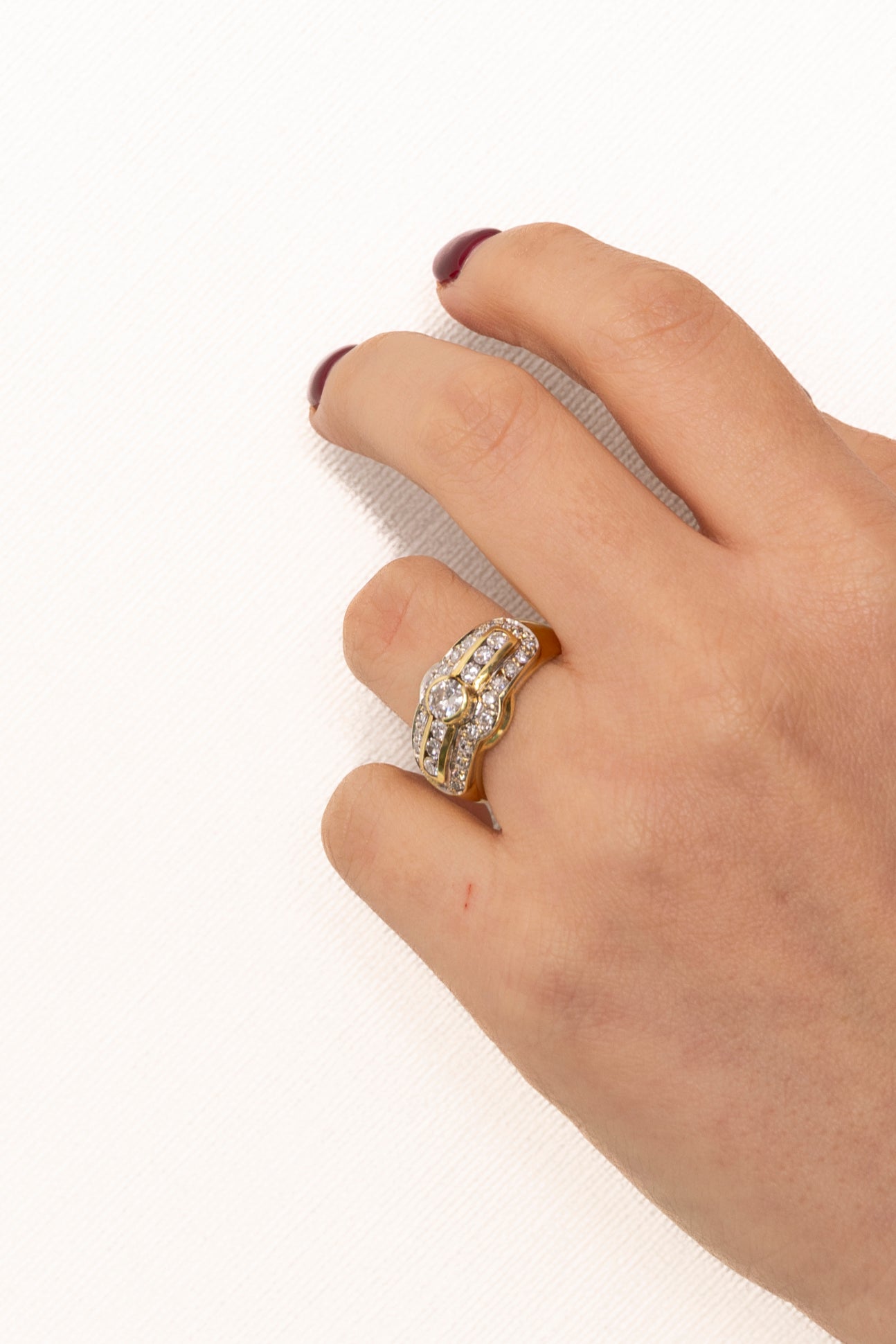 Sortija Años´80 de Diamantes