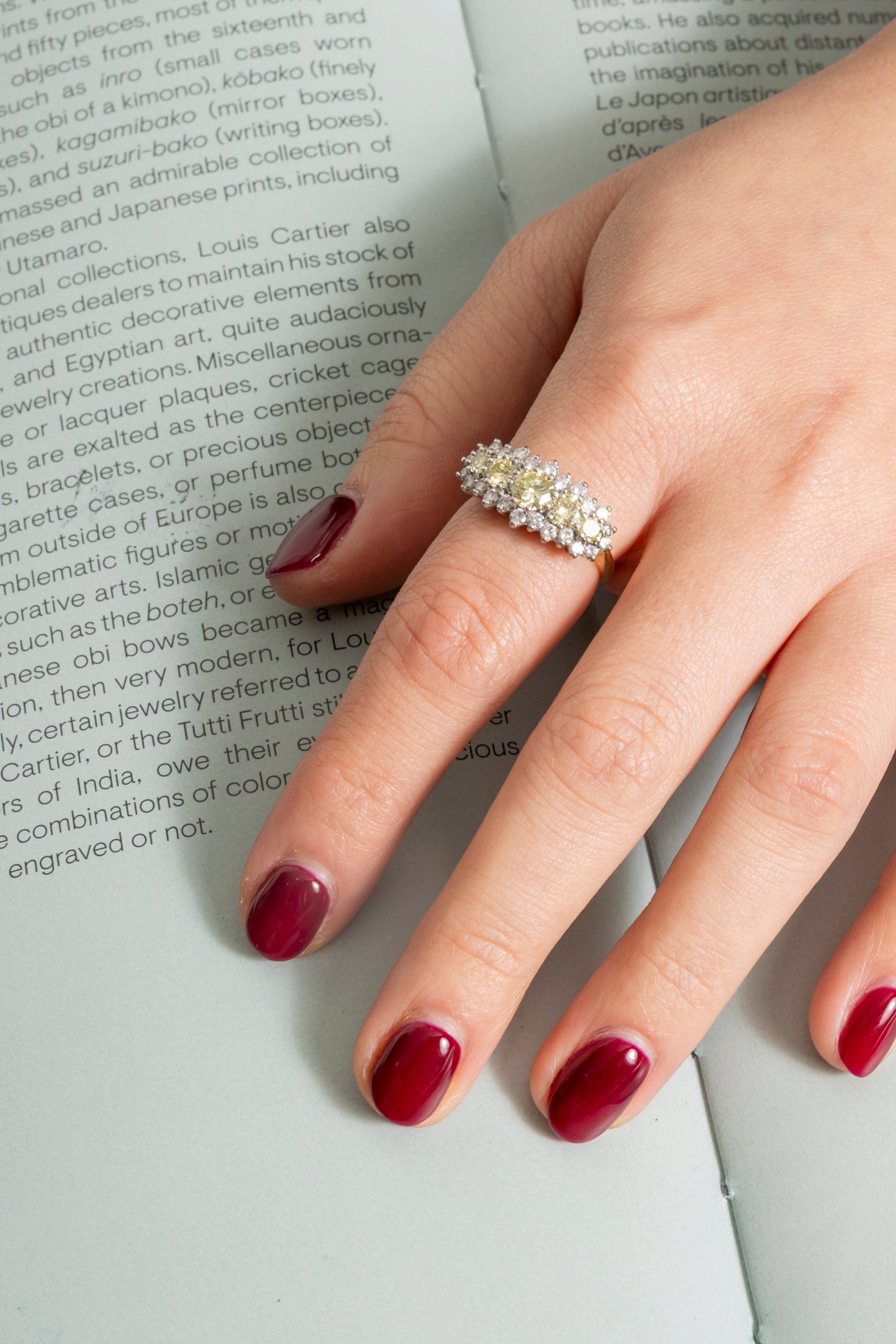 Cintillo Vintage de Diamantes