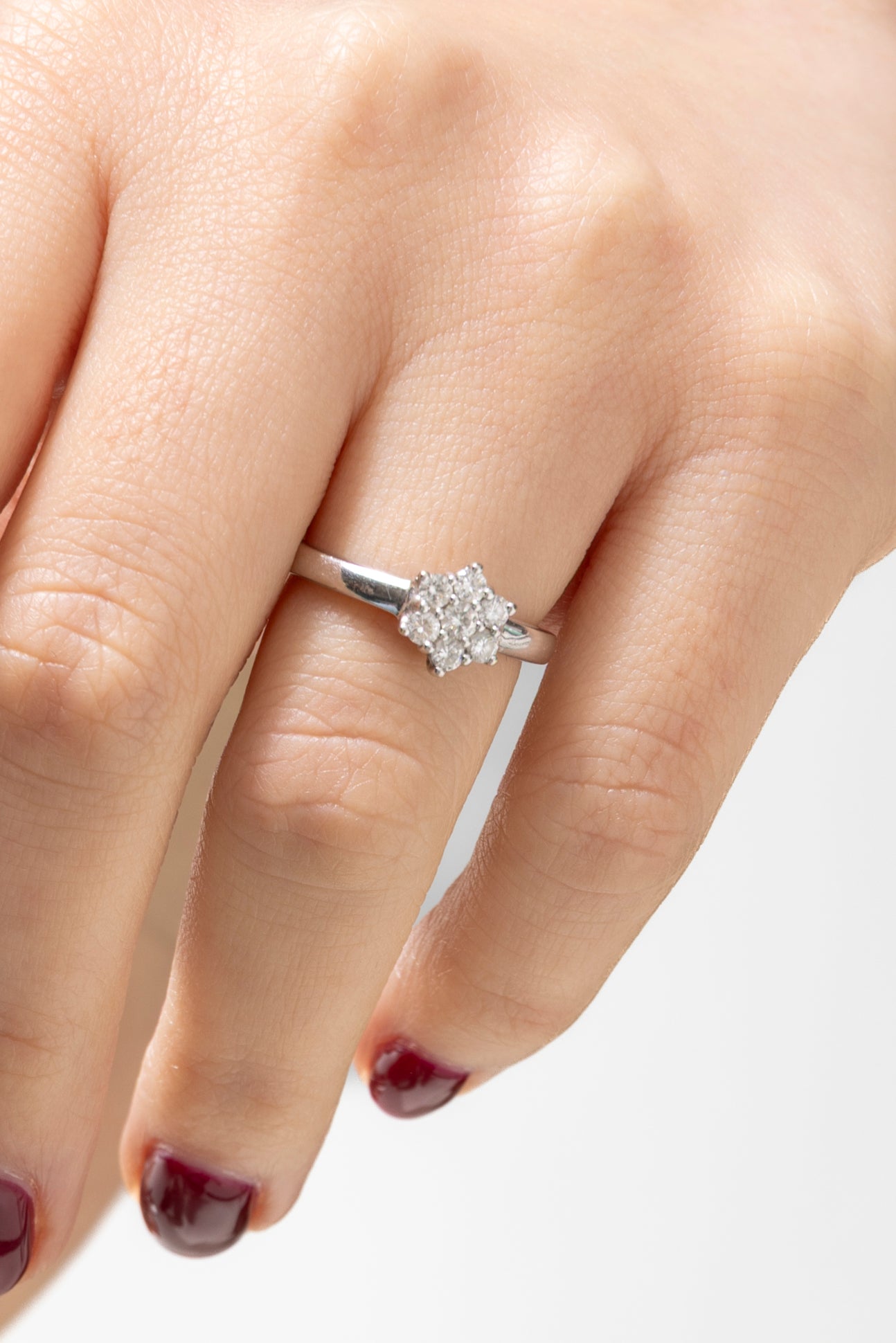 Sortija Roseta de Diamantes