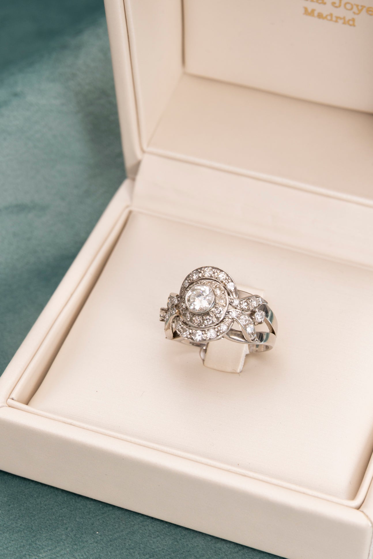 Sortija Antigua de Diamantes