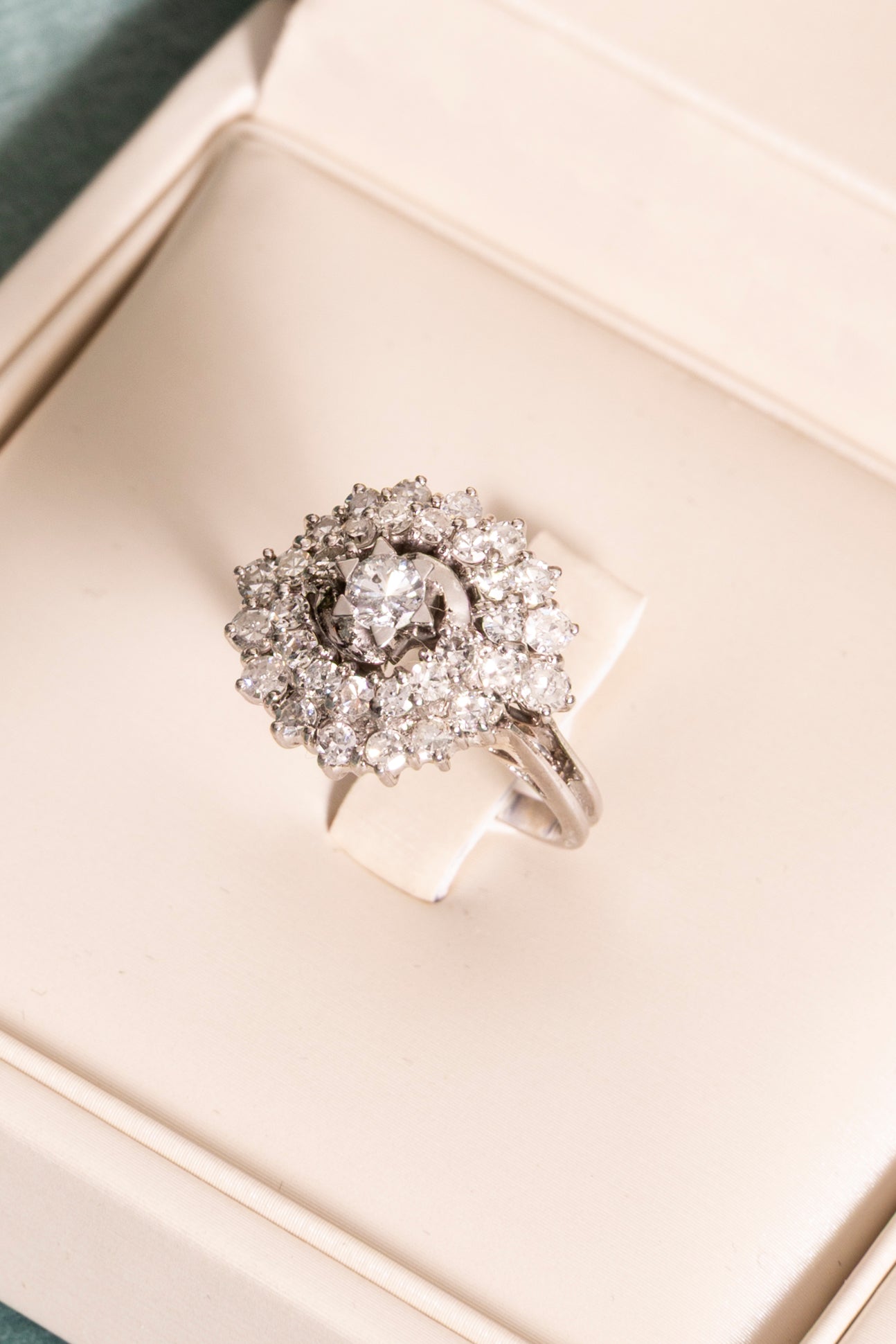 Sortija Vintage de Diamantes