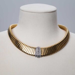 Gargantilla Vintage con Diamantes.