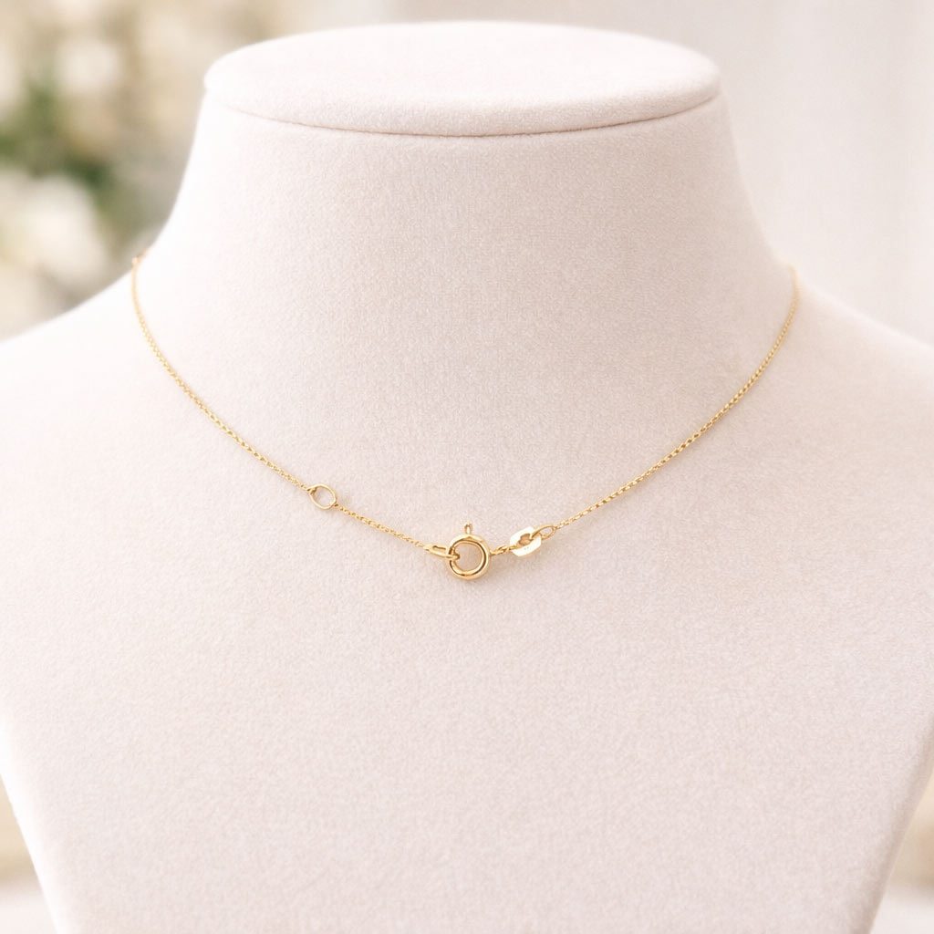 Cadena "Punto Luz" de Diamante. - Imagen 3